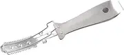 Pig Hair Removal Tool Stainless Steel Pig Hair Scraper Scraping Device for Animals Hair Tweezer for Home Outdoor Use