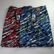 2 AND1 Offense Athletic Gym Shorts Men’s 2XL XXL Red Gray Blue Black 8" Inseam