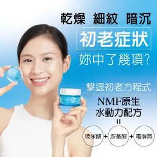 【Neutrogena 露得清】全效水活保濕組(B5安瓶精華+凝露_保濕抗初老/小澎瓶)