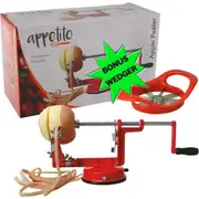 Apple Peeler & Corer W/ Suction Base & Apple Wedger
