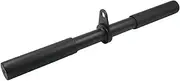 Pulldown Straight Bar, LAT Pull Down Straight Rotating Bar with Rubber Grips, Tricep Press Down Cable Machine Attachment for Pulley Cable Machine Rowing Machine for Home Gym Strength Exercise