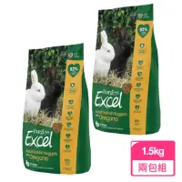 在飛比找momo購物網優惠-【Burgess 伯爵】成兔飼料奧勒岡葉 1.5KG；兩包組