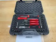 Snap-On Tools NEW 33pc 3/8" Drive Metric SAE General Service Foam Set 233FSMBFR