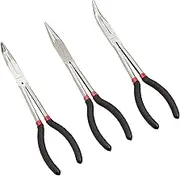 Amazon Basics Long Reach Pliers Set - 3-Piece