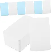 SHOWERORO Small Size Blank Flash Cards Vocabulary 200 Sheets for Home School Office