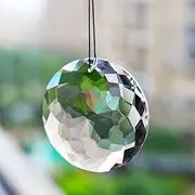 Bauhinia Hanging Crystal, Large Sun Catcher, Bauhinia Sun Catcher, Faceted Crystals, Rainbow Makers, Large Window Prisms, for Windows, Suncatchers, Window Decoration, Garden, Home