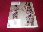 VOGUE AMERICAN DESIGNER #V1241 - KAY UNGER - LADIES DRESS PATTERN 8-16 FF