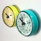 Minimalist Clock Art Mini Sucker Home Decor Wall Watch Shower Clocks Wall Clock