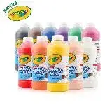 在飛比找遠傳friDay購物優惠-Crayola 繪兒樂 可水洗兒童顏料16盎司OZ 多色可選