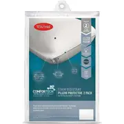 Tontine Comfortech Stain Resistant Pillow Protector 2- Pack