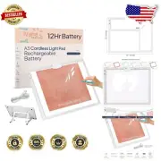 Ultra-Thin A3 LED Light Pad with Rechargeable Battery - Perfect for Crafters