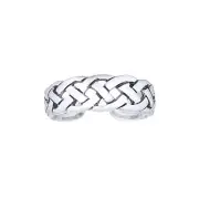 Silver Jewelco London Celtic Knot Toe Ring