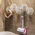 10pcs Wall Mounted Key Hooks Transparent Coat Hanger Storage Rack Bag