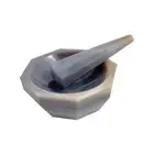 United Scientific Supplies MPA040 Mortar and Pestle Set, Agate Stone