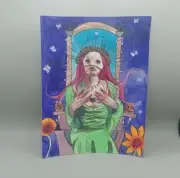 Persephone's Reign Underworld Original Watercolour Illustration 22cm X 29cm