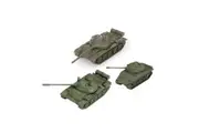 World of Tanks Miniatures Game USSR Tank Platoon 4 Expansion (T-54, Loza's M4-A2 Sherman, T62A)