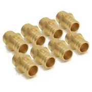 (8) 3/4" x 1/2" MALE NPT PEX BRASS LEAD FREE STRAIGHT THREADED ADAPTERS Fitting