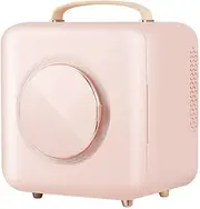 9L Makeup Refrigerator With Mask Heating Function Portable Personal Skincare Fridge Mini Beauty Fridge For Skincare Products, Cosmetics,Face Masks (Color : Pink)