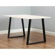 Industrial Design Fully Welded Retro Trapezium Shaped Table Bench