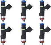 0280158154 12602223 6pcs Car Engine Injectors Fuel Injection Kit Nozzle Fuel Injector，Compatible for Buick Enclave 3.6L V6 2007-2010,Compatible for Saturn