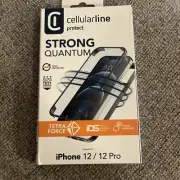 For Apple iPhone 12/ 12 Pro Shockproof Rugged Case + Screen Protector