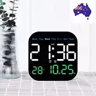 LED Large Digital Wall Clock Alarm Remote Control Temperature Date Week Display