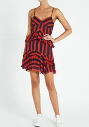 NWT RRP $490 Sass & Bide PALAIS ROYALE Cami Mini Dress Size 36 6 FREE POST