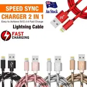USB Fast Charging Charger Cable For iPhone 13 12 Mini 11 14 Pro Max XR 8 7 Plus