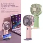 Mini Hand-held Fan Portable Folding Desk FanCooler Fan USB Cooling F9S0