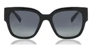 Versace VE4437U Polarized GB1/T3 Women’s Sunglasses Black Size 54