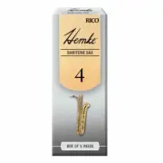 D'addario Rico Hemke Baritone Saxophone Reeds Strength 4 Box of 5 Reeds
