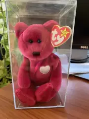 RARE Valentina the Bear with ALL tag errors, TY Beanie Baby