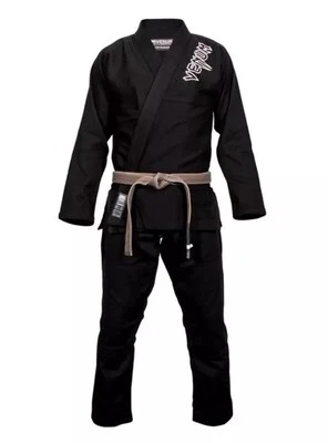 Venum Contender 2.0 Brazilian Jiu Jitsu Judo GI Black Size A4, NWT Open Box