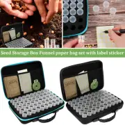 60 Slots Seed Storage Organizer Practical Seed Organizer Storage Box teeBp