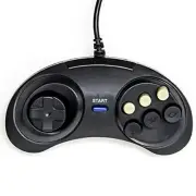 Classic Controller 6-BUTTON Gamepad For Sega Genesis By Mars Devices