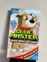 New Thinkfun Clue Master Logical Deduction Game Reasoning 40 Challenges