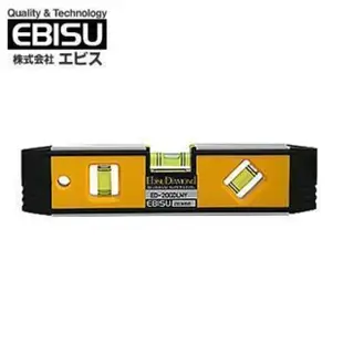 【EBISU】防震強磁水平尺 附磁(ED-20GDLM)