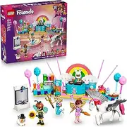 LEGO® Friends Costume Party with Unicorn & Fairy 42661 Building Kit for Kids, Creative Toy Playset for Pretend Play, 4 Minidolls, a Cat Figure and a Horse, for Girls and Boys Aged 6 Years Old and up