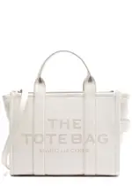 Marc Jacobs The Tote Medium Grained Leather Tote - White One Size