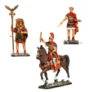 Julius Caesar and Roman Legionnaires Set of 3 figures Painted Toy | Souvenir