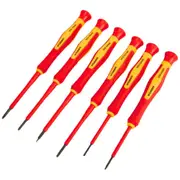 6 Piece Insulated Precision Screwdriver Set VDE 1000V