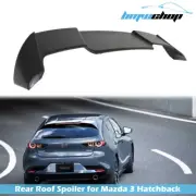 19-25 Unpainted Fit For Mazda3 Mazda 3 BP Hatchback Rear Roof Spoiler DTO Design (for: Mazda)