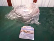 New-3pc P&P CHEF Stainless Steel Micro-Perforated Colanders/Strainers