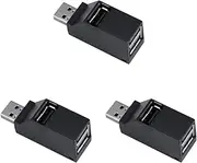 Gatuida Pcs Port Mini USB Hub Splitter for Pc USB Adapter Classic Design No Power Supply Hot-swap for Desktop Laptop Keyboard Mouse