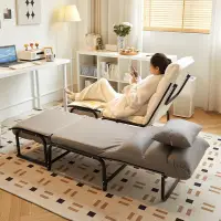 在飛比找蝦皮商城精選優惠-折疊沙發床 午睡椅 辦公室午睡神器 一體兩用電腦椅子 可躺可