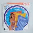 NOS Vtg Intex The Wet Set Inflatable Pool Air Mat Float 72" x 27" Orange Lounge