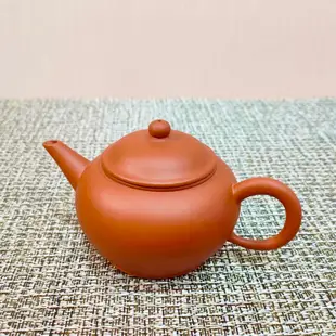 最後兩支～早期紅泥中國宜興一廠仿清宮手工標準壺/品茗茶壺茶具