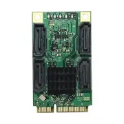 10X(Expansion Card ST586 MiniPCIE 88SE9230 Quad SATA Ⅲ Industrial PC7165