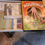 Houdini Magic Kit Vintage 1967 New Items Are Sealed