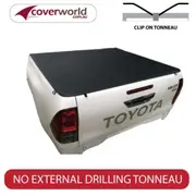 Hilux SR5 A Deck Dual Cab, Clip On Ute Tonneau Cover, No Sports Bars, No Headboard